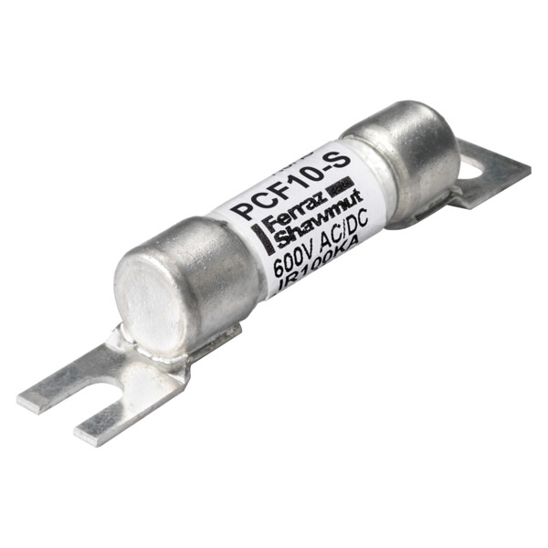 Fusible pcf - midget - action rapide 600vac 600vdc 10a montage en surface, vissé - Mersen - Ferraz - PCF10-S