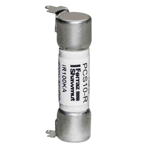 Fusible pcs - midget - action rapide 600vac 600vdc 10a montage par encoches - Mersen - Ferraz - PCS10-R