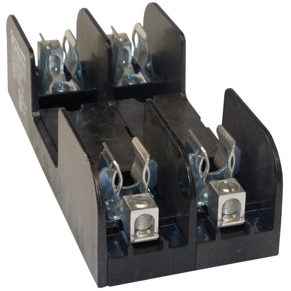 Bloc-fusible 600vac/dc classe r 30a 2pôles boîtier à fermeture clipsée renforcée - Mersen - Ferraz - 60307R