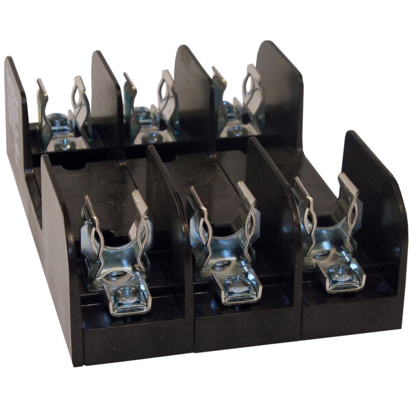 Bloc-fusible 600vac/dc classe r 30a 3p plaque pression/machoire renforcée - Mersen - Ferraz - 60328R