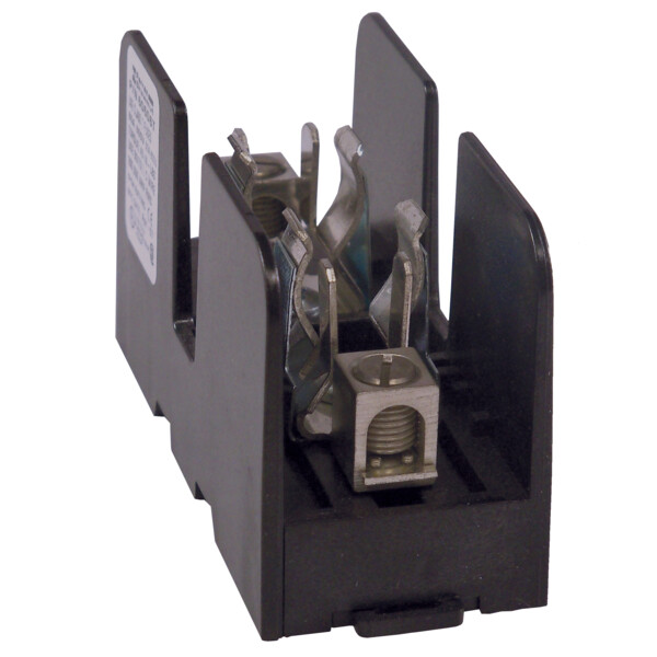 Bloc-fusible 600vac/dc classe t 60a 1 pôle boîtier à fermeture clipsée renforcée - Mersen - Ferraz - 60606T
