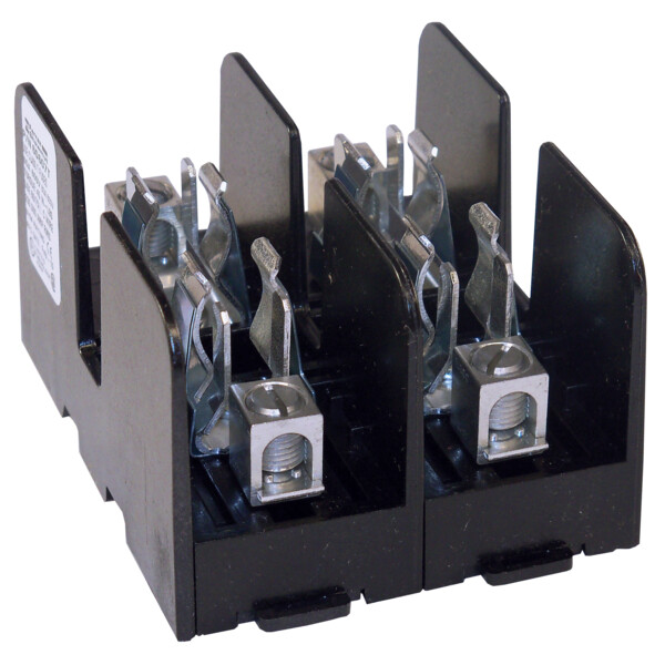 Bloc-fusible 600vac/dc classe t 60a 2pôles boîtier à fermeture clipsée renforcée - Mersen - Ferraz - 60607T