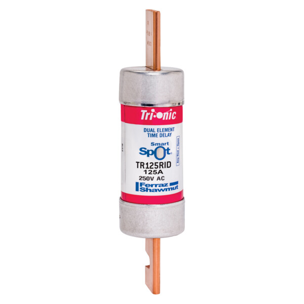 Fusible tr-r classe rk5 action temporisée 250vac 250vdc 125a couteau smartspot® - Mersen - Ferraz - TR125RID