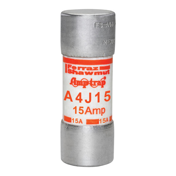 Fusible a4j v : 600 ac / 300 dc calibre a : 15 qs 4 - Mersen - Ferraz - A4J15