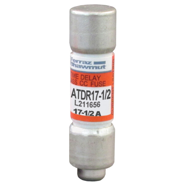 Fusible atdr v : 600 ac / 300 dc calibre a : 17,5 10x38 (+3,2 x 6,44) - Mersen - Ferraz - ATDR17-1/2