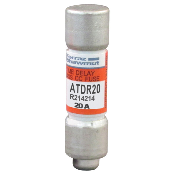 Fusibleatdr v : 600 ac / 300 dc calibre a : 20 10x38 (+3,2 x 6,44) - Mersen - Ferraz - ATDR20