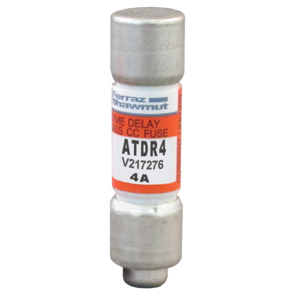 Fusible atdr v : 600 ac / 300 dc calibre a : 4 10x38 (+3,2 x 6,44) - Mersen - Ferraz - ATDR4