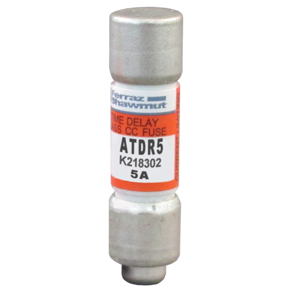 Fusible atdr v : 600 ac / 300 dc calibre a : 5 10x38 (+3,2 x 6,44) - Mersen - Ferraz - ATDR5