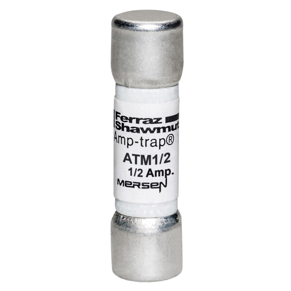 Fusible atm v : 600 calibre a : 0,5 10x38 - Mersen - Ferraz - ATM1/2