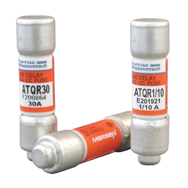 Fusible atqr v : 600 ac / 300 dc calibre a : 0,1875 10x38 (+3,2 x 6,44) - Mersen - Ferraz - ATQR3/16