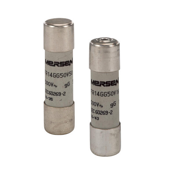 Cartouche fusible Mersen type gG 1A sans indicateur 14x51 mm 690V - Mersen - Ferraz - K218716
