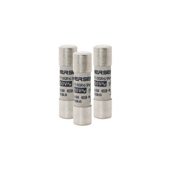 Cartouche fusible Mersen Protistor ultra rapide type gR 1,25A 10x38 mm 690V - Mersen - Ferraz - N1014565