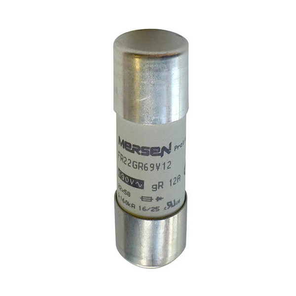 Fusible 22x58 gr 12a - non - 690v - Mersen - Ferraz - W1018551