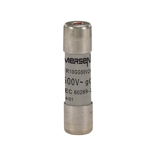 Cartouche fusible Mersen type gG 20A avec indicateur 10x38 mm 500V - Mersen - Ferraz - X211551