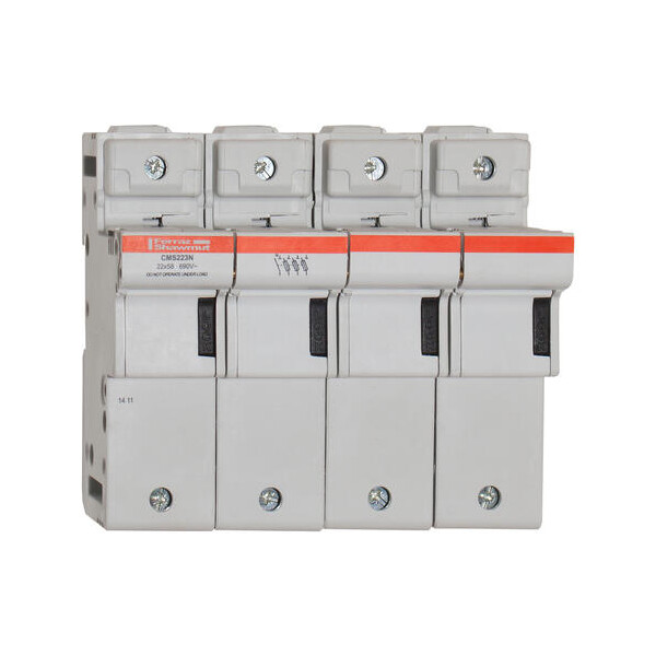 Porte-Cartouche fusible Mersen Modulostar 3P+N 125A pour Cartouche fusible 22x58mm IP20 - Mersen - Ferraz - A331108