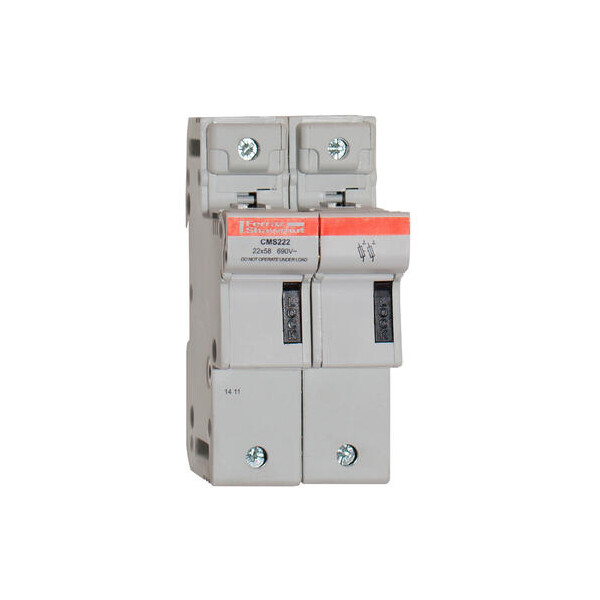 Porte-Cartouche fusible Mersen Modulostar 2P 125A pour Cartouche fusible 22x58mm IP20 - Mersen - Ferraz - Q331122