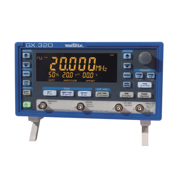 Générateur de fonction 20 mhz - Metrix - GX320
