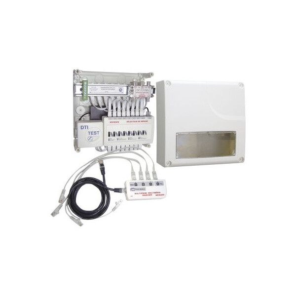 Michaud Tableau de communication Select Triple-Play 8 RJ45 Gbit - Michaud - Q189