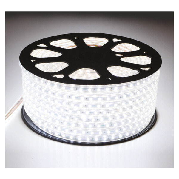 Bobine 5050 50m 8w/m 4000k ip65 + alim - Miidex - 749828