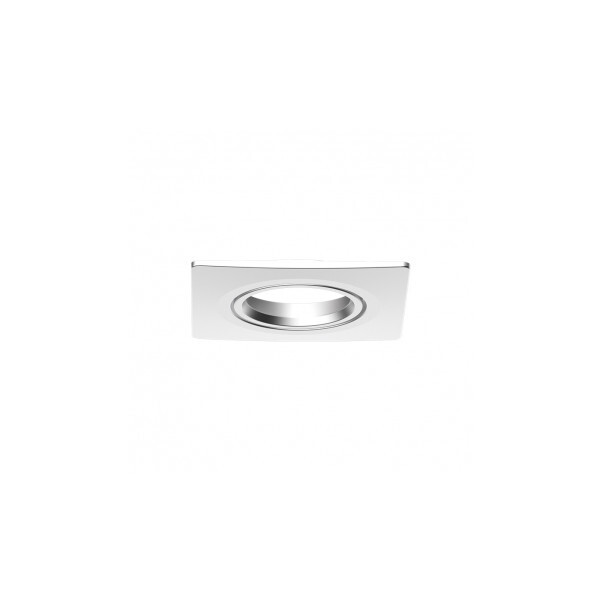 Collerette Miidex pour spot ÉCLAT II carrée aluminium inclinable  - Miidex - 100280