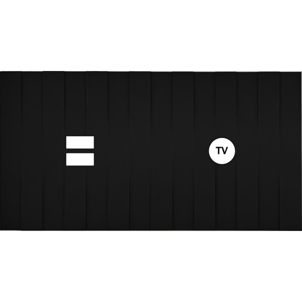 Façade Empreintes LIGNE Noir Double Horizontale Chargeur USB Prise TV, magnet - Modelec - 257472M-E5