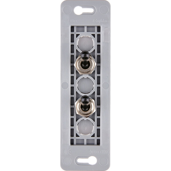Mécanisme étroit long Noir 2 volets roulants (072-032G) - Modelec - 072032G