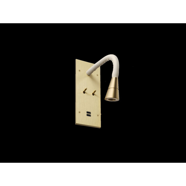 Gainage cuir beige flesi 40cm (CUIR2L40) - Modelec - CUIR2L40