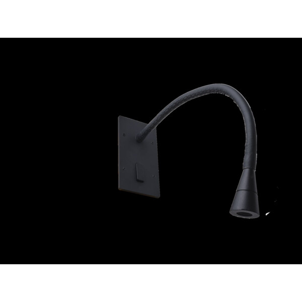 Gainage cuir Noir flesi 20cm (CUIR5L20) - Modelec - CUIR5L20