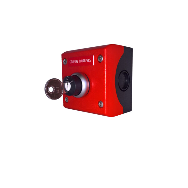 Coffret arrêt pompier avec clés ip67 - Nugelec (Cooper) - 37005
