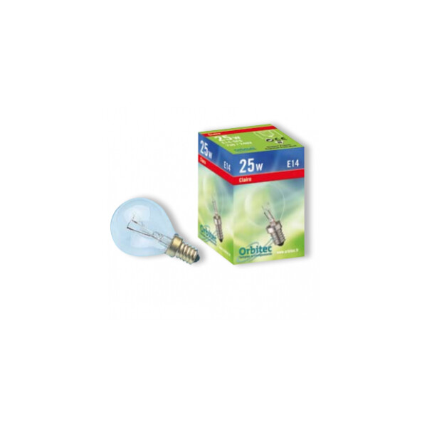 Lampe incandescente sphérique bleu - E14 - Ø45 x 70 mm  - 240V - 15W - Orbitec - 007253