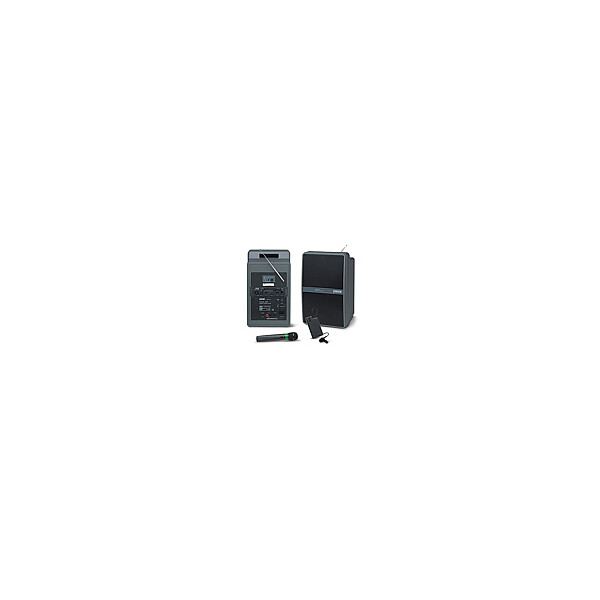 Système de diffusion sonore amplifié avec lecteur K7 et micro sans fil Paso - Paso - TCA40F1