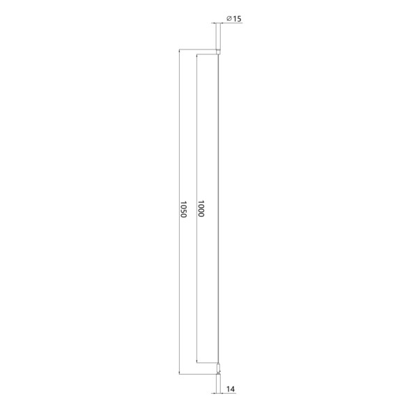 Chaine de suspension pour coreline etanche tubulaire wt210c - Philips - 329653