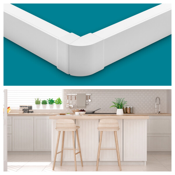 Embout pour goulotte de distribution VIADIS 60x40 IK10 - Planet Wattohm - PW16364IK