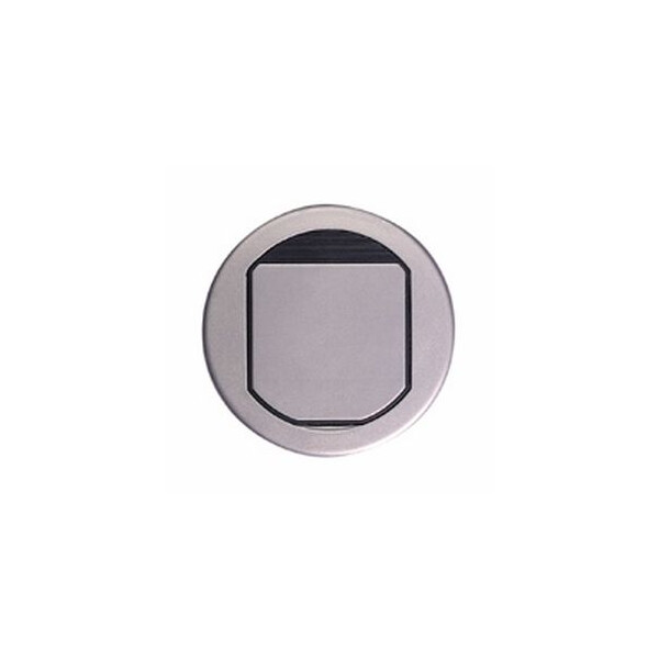 Planet Wattohm - Boîte de sol ronde 2 modules - inox - Planet Wattohm - 28504