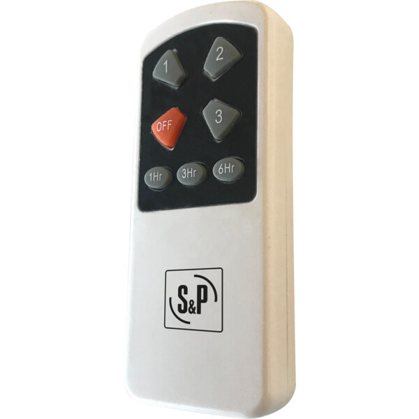 RADIO COMMANDE A DISTANCE TEMPORISATION  1/3/6 H POUR HTB RC DECTECTION 3M. (KIT RC HTB) - S&P France - 700166