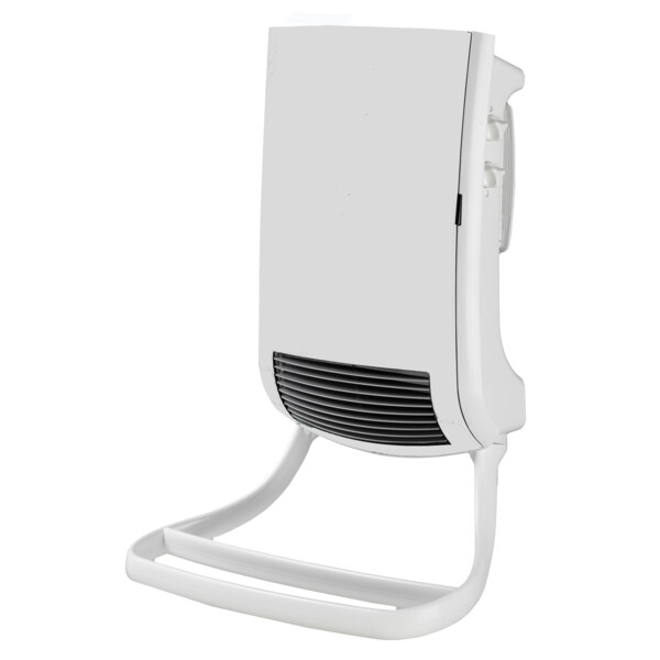 RADIATEUR SOUFFLANT pour salle de bains avec porte serviettes, 1000/1800W, BLANC. (CB 2005 TS BLANC) - S&P France - 670466