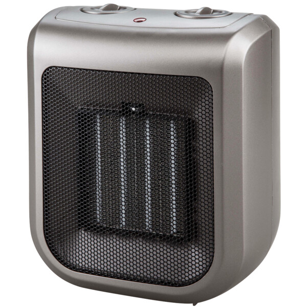 Radiateur soufflant céramique,  1000/2000 W, minuterie 60 mn,  IP21 classe II. (TL 18 PTC) - S&P France - 670469