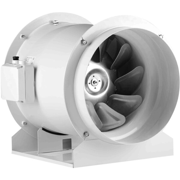 Ventilateur de conduit, 3750 m3/h, 1 vitesse variable, raccordement D 355 mm. (TD 4000/355) - S&P France - 253464