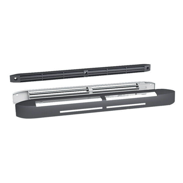 Entrée d'air hygroréglable 7/40 m3/h anthracite 354x12 mm S&P - S&P France - 850433