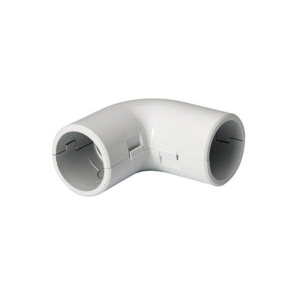 Mureva, équerre pour tube 3321 - Gris - Ø25 mm - Schneider Electric - ENN42325