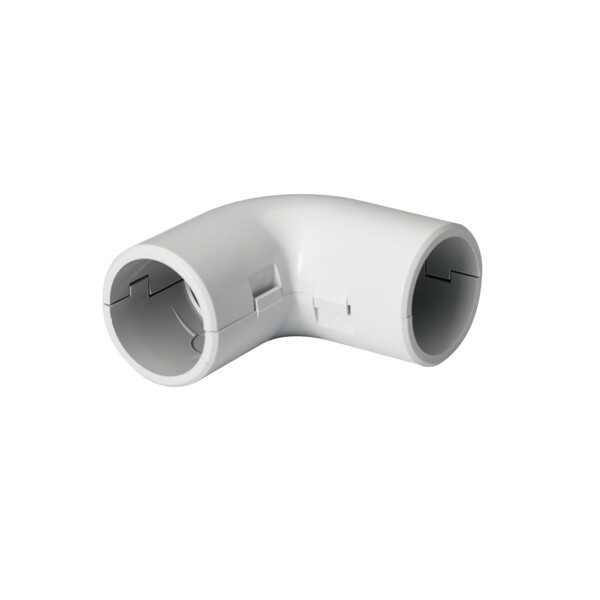 Mureva, équerre pour tube 3321 - Gris - Ø25 mm - Schneider Electric - ENN42325