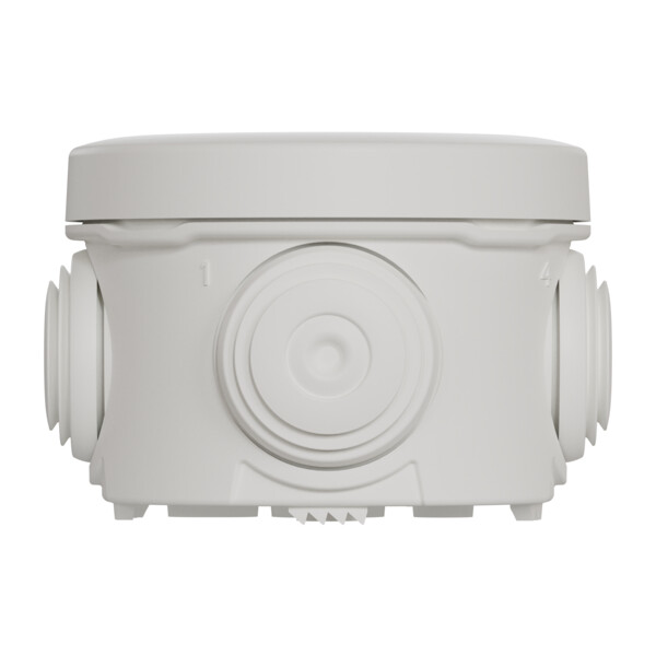 Mureva box - boite de dérivation avec embouts - Ø60 - ip55 - blanc polaire - Schneider Electric - IMT05021