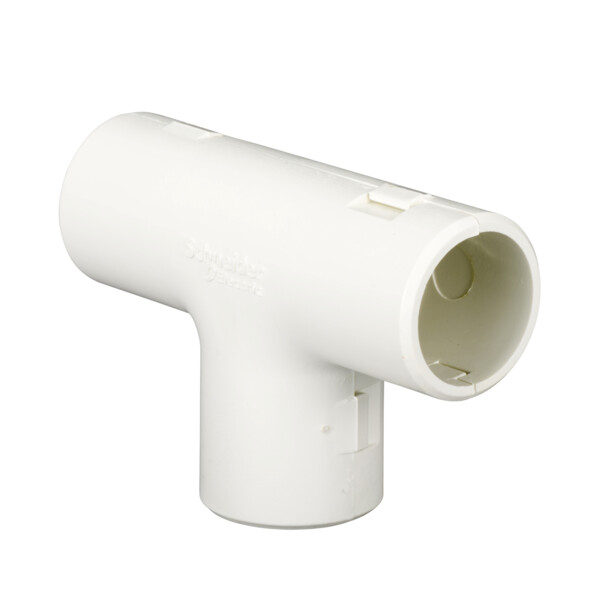 Mureva tube - té pour conduit rigide - Ø20mm - blanc polaire - Schneider Electric - IMT44920