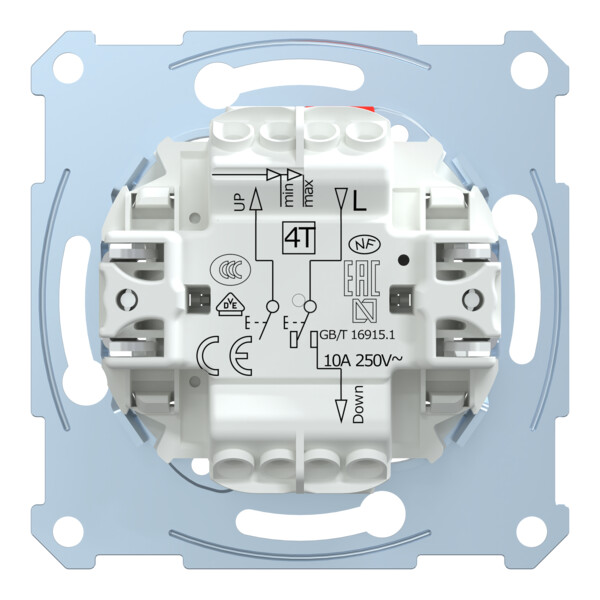 MECANISME POUSSOIR PR VOL ET ROULANT - Schneider Electric - MTN3755-0000