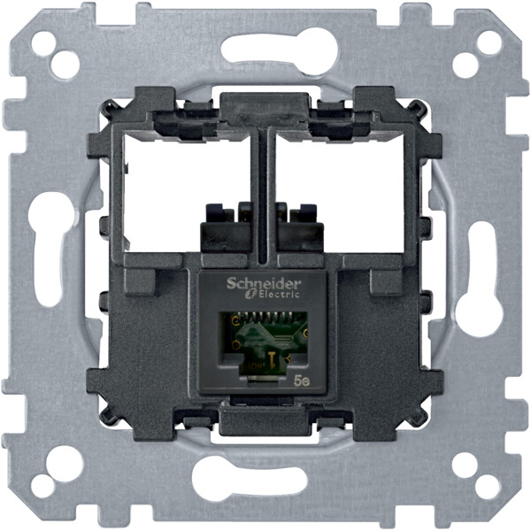 System M, mecanisme RJ45 Simple cat6 UTP - Schneider Electric - MTN4576-0001