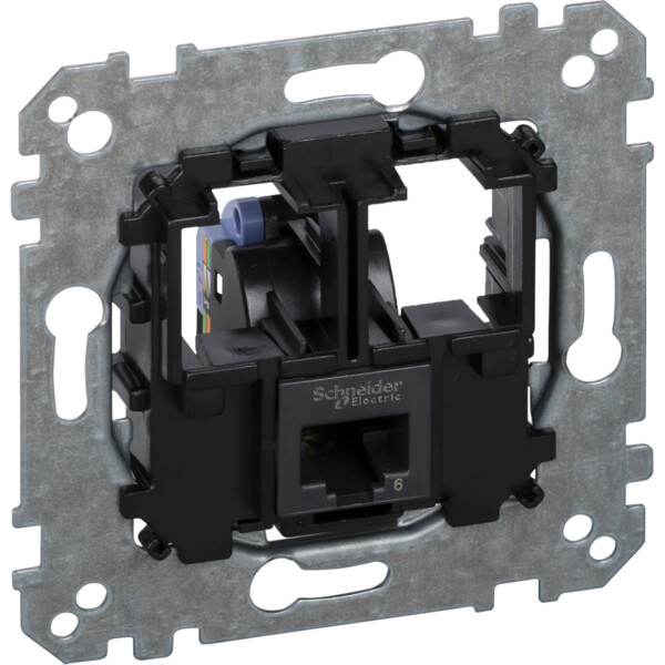 System M, mecanisme RJ45 Simple cat6 UTP - Schneider Electric - MTN4576-0001