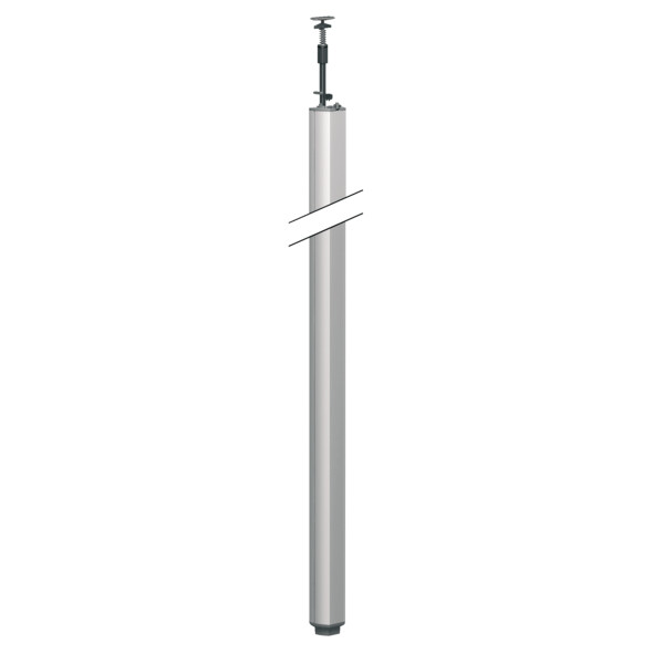 Schneider Electric Optiline 45, Colonne Fixe à Vérin Aluminium 1 Face de 3,1 à 3,5 M - Schneider Electric - ISM20102