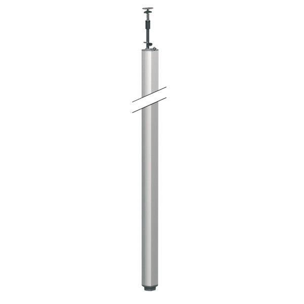 Schneider Electric Optiline 45, Colonne Fixe à Vérin Aluminium 1 Face de 3,1 à 3,5 M - Schneider Electric - ISM20102