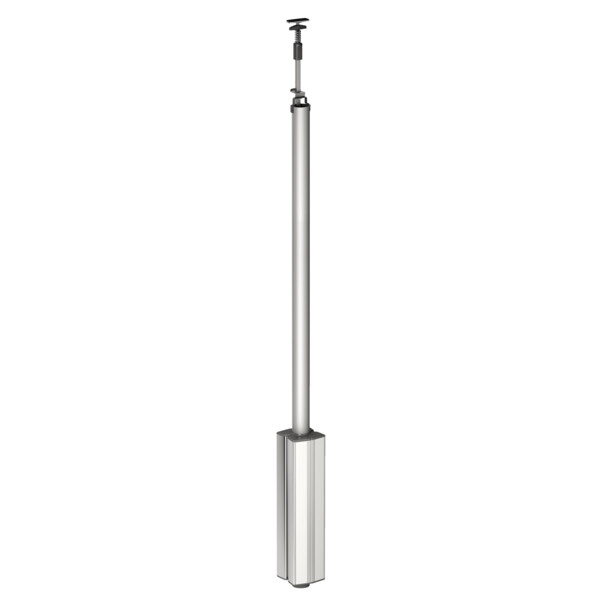OptiLine 45, colonne fixe à vérin aluminium 4 faces de 3,1 à 3,5 m - Schneider Electric - ISM20142