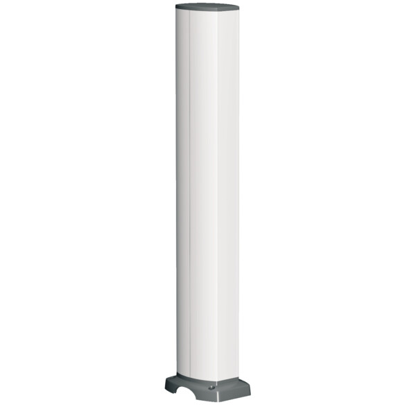 Schneider Electric Optiline 45 - Colonnette Aluminium avec Passage - 2 Faces - 0,7 M - Schneider Electric - ISM20207